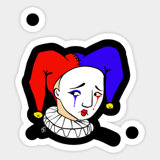 The Clown Sticker